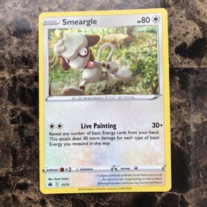 Pokémon Card TCG Smeargle McDonald's Happy Meal Promos 2022 15/15 Holo